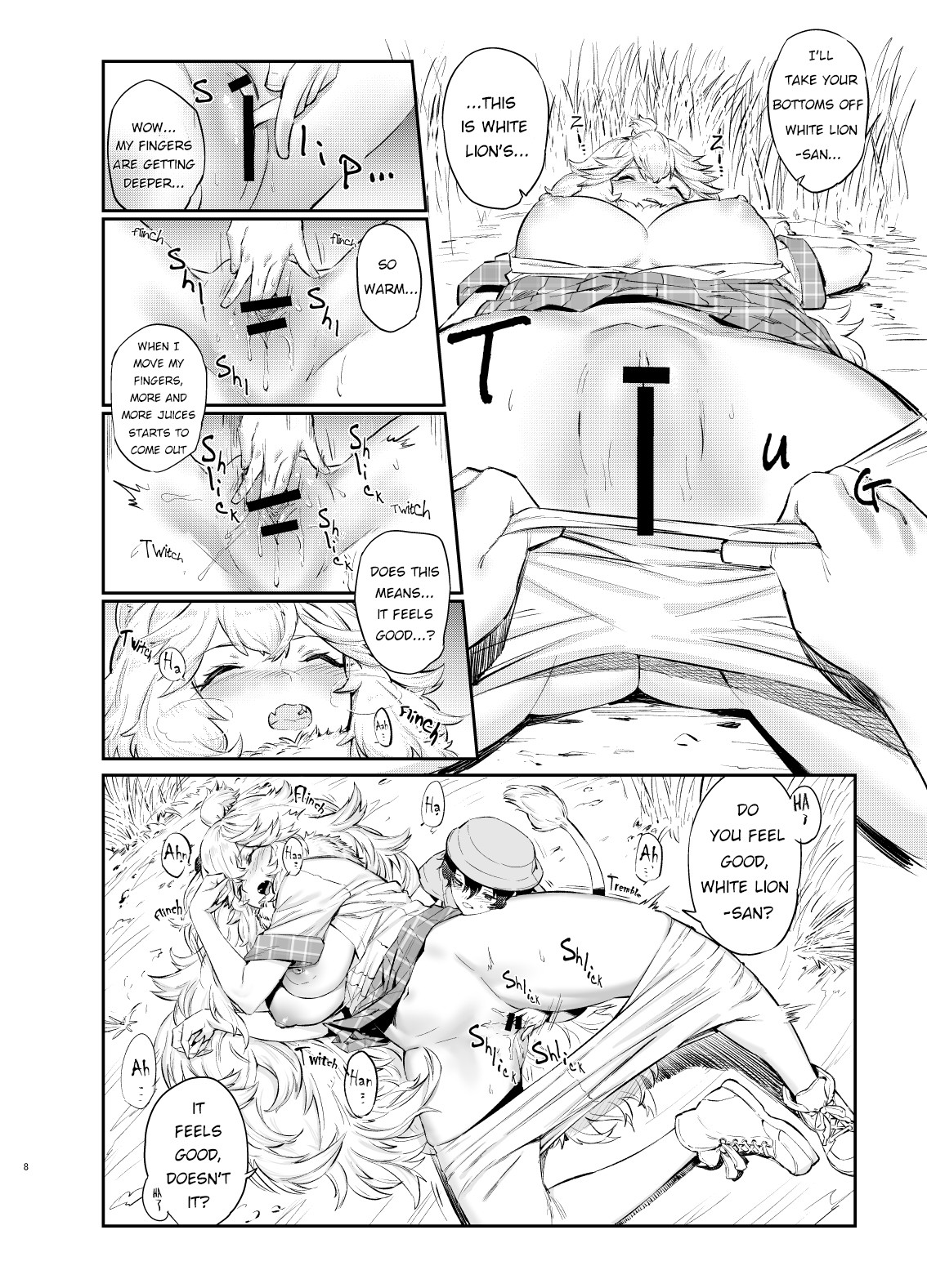 Hentai Manga Comic-White Lion's Naptime-Read-7